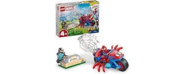 Amazon: LEGO® Marvel Spidey sur sa Moto Contre Rhino (11206) - TV à 7,99€ (au lieu de 9,99€)