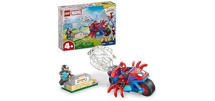 Amazon: LEGO® Marvel Spidey sur sa Moto Contre Rhino (11206) - TV à 7,99€ (au lieu de 9,99€)
