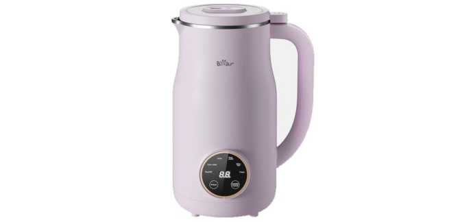 JoyBuy: Bear machine à lait de soja DJJ-E02J1 - 600 ml, 1-3 pers. à 26,99€ (au lieu de 49,99€)