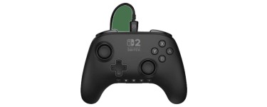 Amazon: Manette Filaire PowerA Noire (Switch 2) à 22,73€ (au lieu de 29,99€)