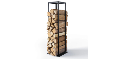 Amazon: Range bûches vertical Vounot - 33x33x112cm, métal à 13€ (au lieu de 25€)