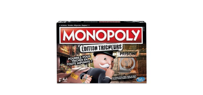 Amazon: Monopoly Tricheurs à 10€ (au lieu de 20,12€)