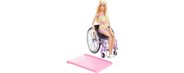 Amazon: Poupée Barbie Fashionistas avec fauteuil roulant et rampe HJT13 à 15,99€ (au lieu de 24,99€)
