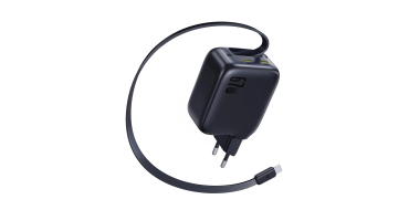 Amazon: Chargeur USB-C 67W Baseus Enercore GaN - 2 ports, câble rétractable à 19,99€ (au lieu de 25,99€)
