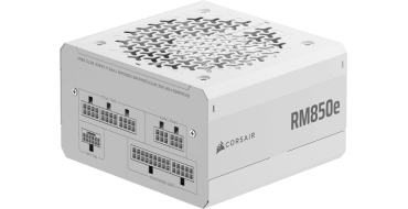 Amazon: Alimentation PC modulaire Corsair RM850e White (2025) - 850W, 80 Plus Gold, ATX 3.1 à 65,41€