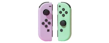 Amazon: Joy-Con Pastel Violet et Vert (Switch) à 64,90€ (au lieu de 89,99€)