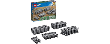 Amazon: LEGO® City Pack de Rails (60205) à 13,90€ (au lieu de 19,99€)