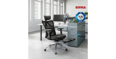 JoyBuy: SIHOO M18 Pro M18-M156X Chaise de bureau ergonomique avec repose-pieds à 125,97€
