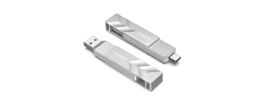 Amazon: SSD portable Orico G202 - 2 To, 1050 Mo/s, USB-A/USB-C à 189,99€ (au lieu de 225,28€)