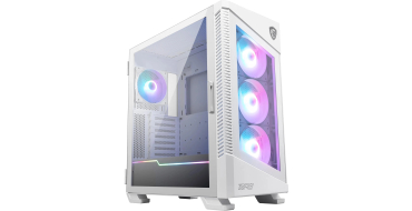 Amazon: Boîtier PC ATX MSI MPG Velox 100R White - ARGB, 4 ventilateurs 120 mm à 84,01€ (au lieu de 107,42€)