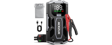 Amazon: Booster Batterie Voiture Acezuk M01 - 7000A à 34,31€ (au lieu de 41,1€)