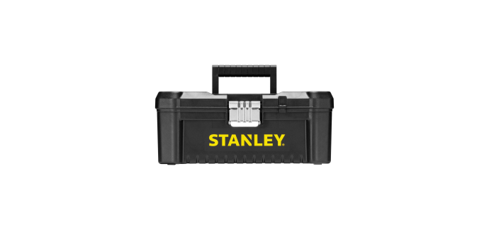 Amazon: Stanley boîte à outils avec plateau amovible et 2 organiseurs à 7,6€ (au lieu de 10,47€)