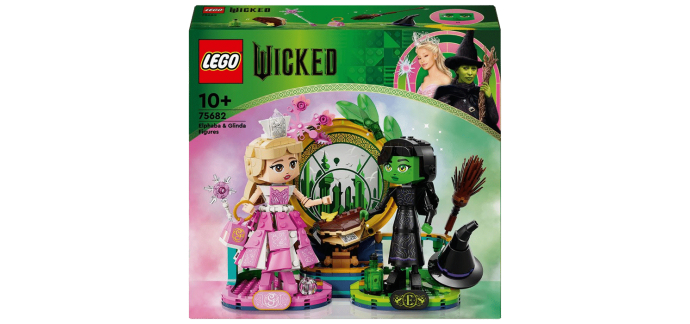 Amazon: Lego Wicked Elphaba et Glinda 75682 à 29€ (au lieu de 54,99€)