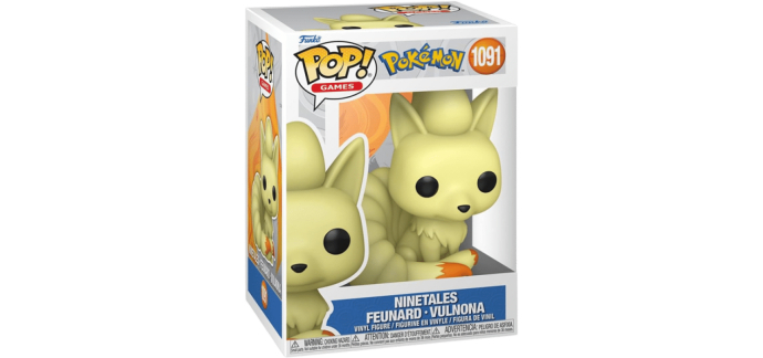 Amazon: Funko Pop Pokemon Feunard à 6,99€ (au lieu de 16,00€)