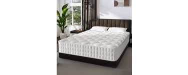 JoyBuy: GTIMEX Matelas à ressorts 7 zones 140x190 cm H3 à 111,48€ (au lieu de 259,99€)