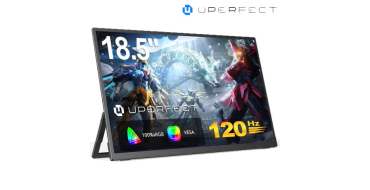JoyBuy: UPERFECT Moniteur portable 18,5" 120 Hz IPS Full HD mat - PC portable, smartphone à 109,99€
