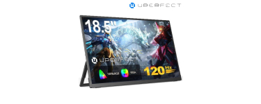 JoyBuy: UPERFECT Moniteur portable 18,5" 120 Hz IPS Full HD mat - PC portable, smartphone à 109,99€