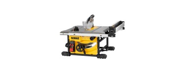 Amazon: Scie à table compacte Dewalt DWE7485 QS - 210 mm, 1850 W à 382,81€ (au lieu de 481,4€)