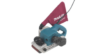Screwfix: Ponceuse à bande Makita 9403/2 - 100mm, 1200W, 500 m/min à 279,99€ (au lieu de 339,99€)