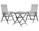 LIDL: LIVARNO Table de jardin + Lot de 2 fauteuils en aluminium Houston à 124,99€ (au lieu de 139,98€)