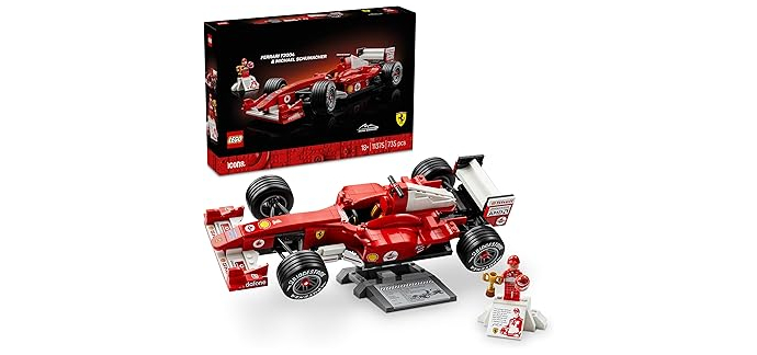 Amazon: LEGO® Icons Ferrari F2004 (11375) à 64,99€ (au lieu de 89,99€)
