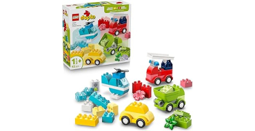 Amazon: LEGO® DUPLO® My First Les Véhicules Créatifs (10474) à 12,99€ (au lieu de 19,99€)