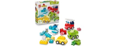Amazon: LEGO® DUPLO® My First Les Véhicules Créatifs (10474) à 12,99€ (au lieu de 19,99€)