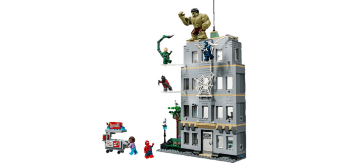 Amazon: LEGO 76350 Affrontement Spider-Man et Hulk à 64,99€ (au lieu de 89,99€)