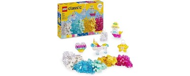 Amazon: LEGO® Classic La Boîte de Briques Transparentes Magiques (11040) à 15,99€ (au lieu de 19,99€)