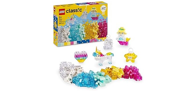 Amazon: LEGO® Classic La Boîte de Briques Transparentes Magiques (11040) à 15,99€ (au lieu de 19,99€)