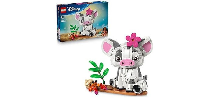 Amazon: LEGO® Disney Vaiana Pua (43292) à 55,99€ (au lieu de 69,99€)