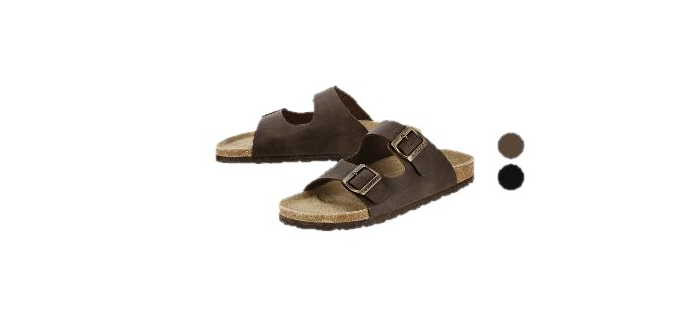 LIDL: ESMARA MEN Mules ajustables pour homme à 6,99€ (au lieu de 7,99€)