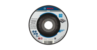 Amazon: Disque à tronçonner PRO Metal Longlife Bosch - Acier au carbone, 11,5 cm à 1,37€ (au lieu de 7,43€)