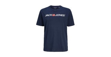 Amazon: T-shirt homme Jack & Jones Jjecorp Logo - tailles M, XL au 4XL à 6,99€ (au lieu de 10,21€)