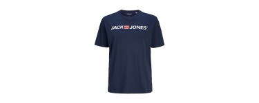 Amazon: T-shirt homme Jack & Jones Jjecorp Logo - tailles M, XL au 4XL à 6,99€ (au lieu de 10,21€)