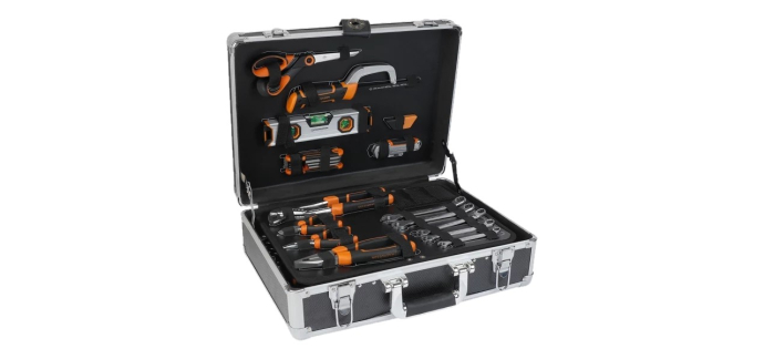 Brico Depôt: Mallette d'outillage 120 pièces Magnusson à 69,90€ (au lieu de 109€)