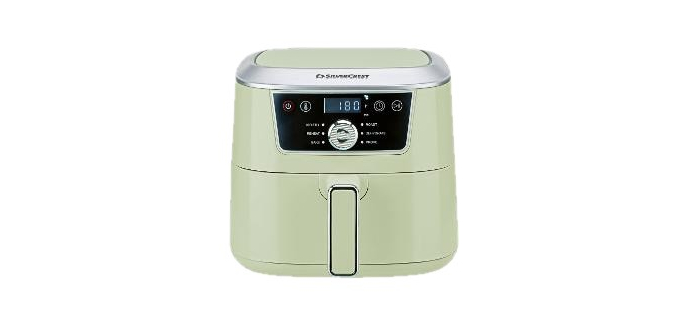 LIDL: SILVERCREST Friteuse à air chaud 4,7 L - 2000 W, 6 programmes à 39,99€ (au lieu de 49,99€)