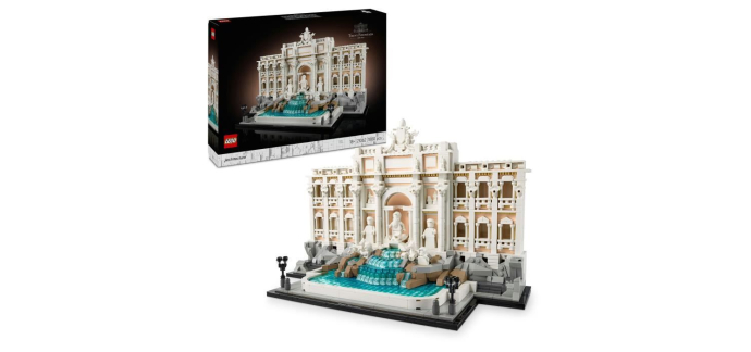 Cdiscount: Lego La fontaine de Trevi 21062 à 109,99€ (au lieu de 159,99€)