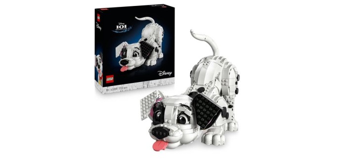 Cdiscount: LEGO 43269 Le Chiot des 101 Dalmatiens à 92,99€ (au lieu de 137,99€)