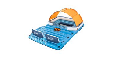 Amazon: Île gonflable Bestway Tropical Breeze - 6 pers., 373x264x73cm à 149,99€ (au lieu de 218,67€)