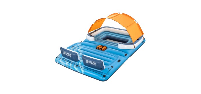 Amazon: Île gonflable Bestway Tropical Breeze - 6 pers., 373x264x73cm à 149,99€ (au lieu de 218,67€)