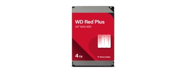 Amazon: Disque Dur Interne 3,5" WD Red Plus NAS - 4 To à 156,99€