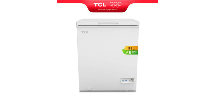 JoyBuy: Congélateur TCL CF126EWE0FR - 98 L, classe E à 127€ (au lieu de 229€)