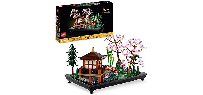 Amazon: LEGO® Icons Le Jardin Paisible (10315) à 75,99€ (au lieu de 104,99€)