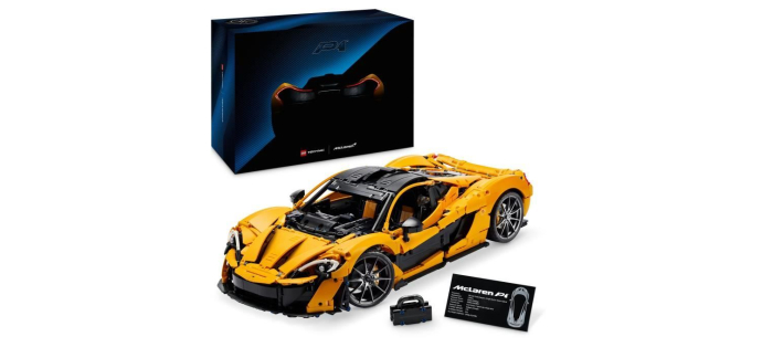 Cdiscount: Lego Technic McLaren P1 42172 à 294,99€ (au lieu de 449,99€)