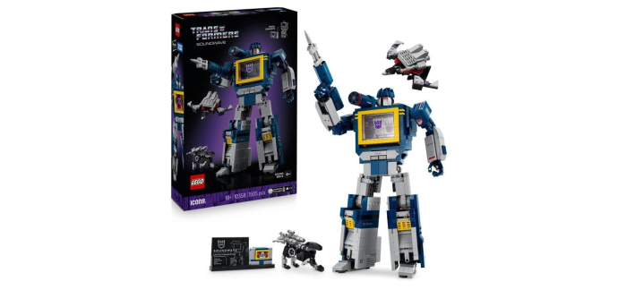 Cdiscount: Lego Transformers Soundwave 10358 à 119,9€ (au lieu de 179,99€)