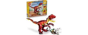 Amazon: LEGO® Creator 3-en-1 Le Dinosaure Féroce (31379) à 18,99€ (au lieu de 24,99€)