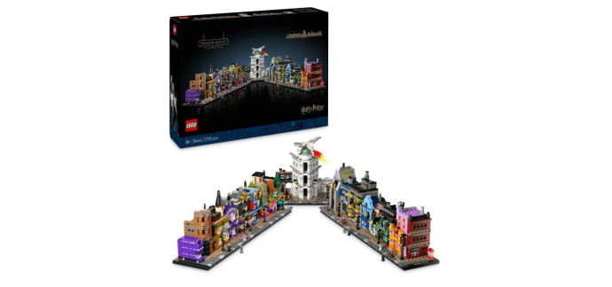 Cdiscount: Lego Harry Potter Chemin de Traverse 76444 (Jouet) à 122,99€ (au lieu de 199,99€)