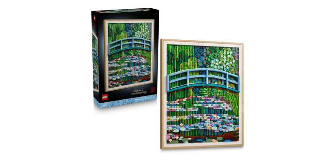 Cdiscount: LEGO 31220 Bassin aux nymphéas de Monet à 139,99€ (au lieu de 199,99€)