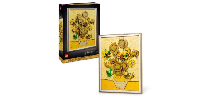 Cdiscount: LEGO 31215 Vincent van Gogh – Les Tournesols à 131,99€ (au lieu de 199,99€)